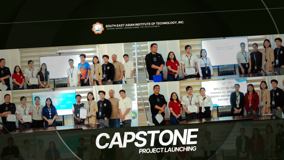 RESEARCH AND INNOVATION   | SEAIT launches Capstone Projects on Task Management at CHEDRO XII 